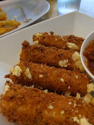 Mozzarella Sticks: get these! at J Selby's in St Paul