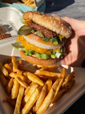 Dirty secret burger (Big Mac copycat) at J Selby's in St Paul