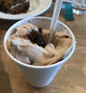 Soyclone with brownies  at J Selby's in St Paul