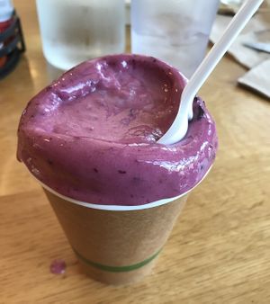 Mixed berry soyclone  at J Selby's in St Paul