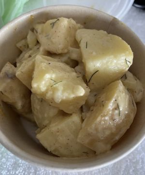 Not a fan of the potato salad   at J Selby's in St Paul