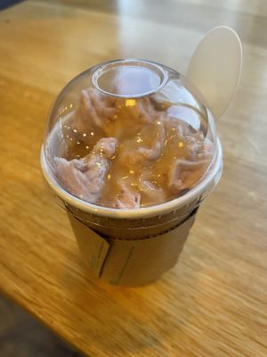 Soyclones are now made with oatmilk and it’s so much better now!  at J Selby's in St Paul