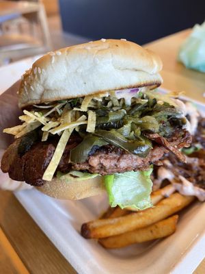 Alamo Burger (special)  at J Selby's in St Paul