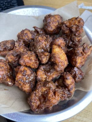 Jerk Cauliflower wings   at J Selby's in St Paul