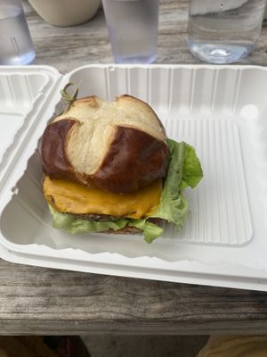 Bean Burger  at J Selby's in St Paul