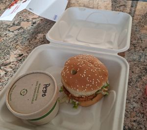 Icelandic Potato Burger   at J Selby's in St Paul