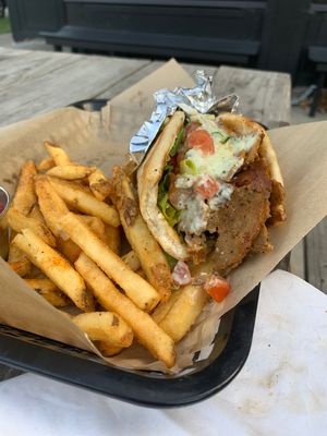 gyro yummmm  at J Selby's in St Paul