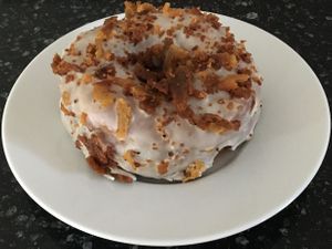 Mmm...Maple Glazed Bacon Donut.  at J Selby's in St Paul