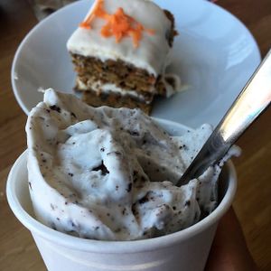 Cookies & Cream SoyClone and Carrot Cake at J Selby's in St Paul