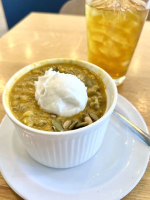 Soup special- butternut squash and rice   at J Selby's in St Paul