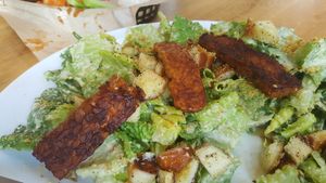 Bacun Cesar salad (Again, so delicious I forgot to take a photo prior to eating) at J Selby's in St Paul