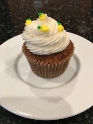 A scrumptious dessert to go: Lemon Poppy Seed Cupcake.  at J Selby's in St Paul
