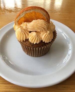 Orange Poppy Seed Cupcake at J Selby's in St Paul