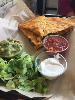 quesadillas  at J Selby's in St Paul