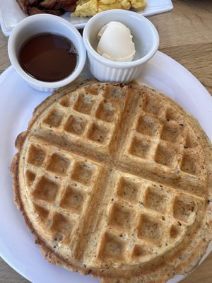 A la carte waffle   at J Selby's in St Paul