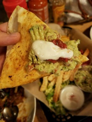 quesadilla  at J Selby's in St Paul