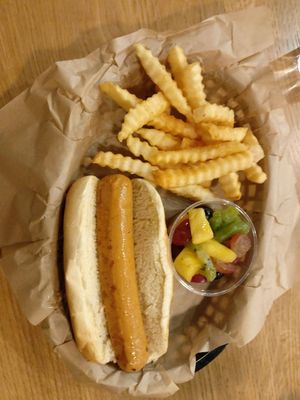 hot dog  at J Selby's in St Paul