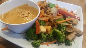 Thai veggie mix at J Selby's in St Paul