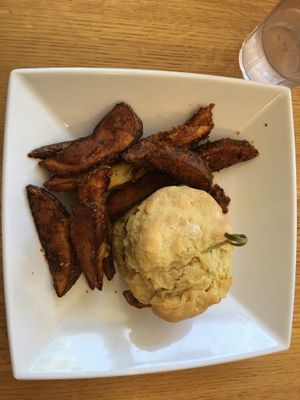 Breakfast Biscuit Sandwich  at J Selby's in St Paul