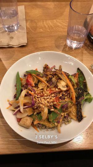 Thai dish  at J Selby's in St Paul