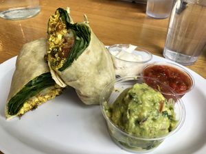 Breakfast Burrito - YUM! at J Selby's in St Paul