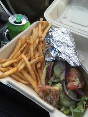 Gyro & Fries at J Selby's in St Paul