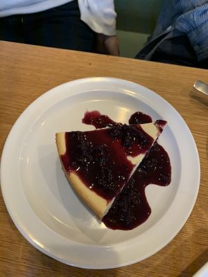 Vegan cheesecake! at J Selby's in St Paul