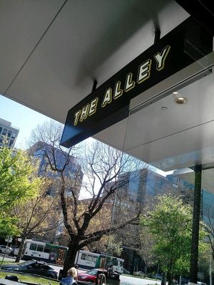 Vegan on a mild Melbourne afternoon! at The Alley in Melbourne