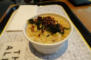 Large Mac n cheese (kind of small for a large) at The Alley in Melbourne