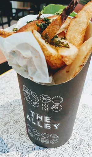 Potato wedges at The Alley in Melbourne