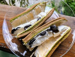 Ice cream bean plant. at Champion in Moorea