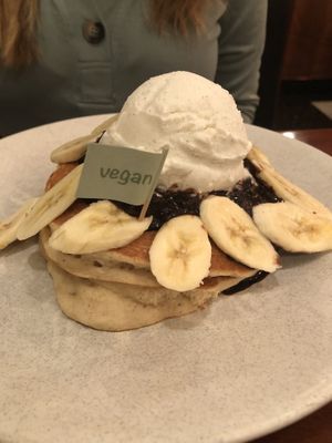 Chocnana crunch pancakes   at The Pancake Parlour - Melbourne Central in Melbourne