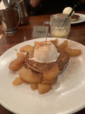 Bavarian Apple plantcakepanic  at The Pancake Parlour - Melbourne Central in Melbourne