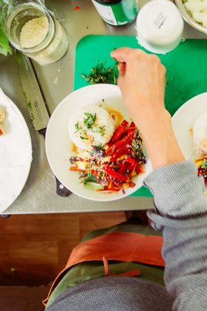 The art of creating food respecting the qualities, nutrients and freshness of the beautiful ingredients is our mission.  at Amaranthine in Ancud