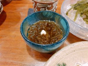 Seaweed at Funakura no Sato in Ishigaki