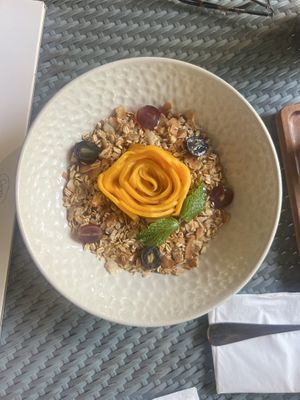 Mana smoothie bowl  at Herb Library  in Ubud