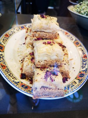 Baklava at Just Falafs in Fitzroy North