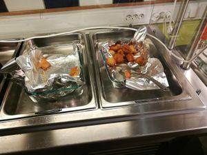 Desserts at Africa Daily in Lund