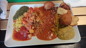 Outstanding lunch at Africa Daily in Lund