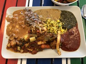 all vegan  at Africa Daily in Lund