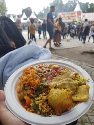 At the Malmoe Festival at Africa Daily in Lund