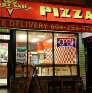 East Van Pizza at Soly's Pizza in Vancouver