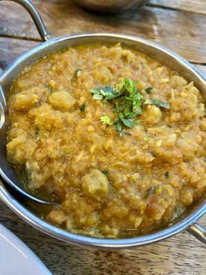 Chickpea dish   at Taste of India in Koh Chang
