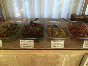 buffet with vegetarian and vegan options  at Mama in 