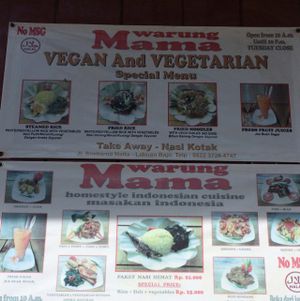 vegan menu  at Mama in 
