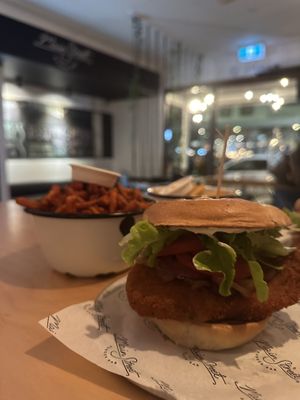   at Main Street Burger Bar in Byron Bay