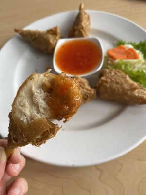 Chicken drumsticks   at Happy Veggie in Redondo Beach