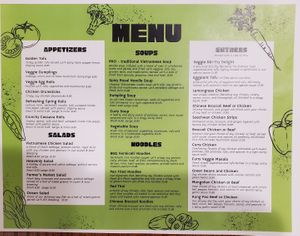October 2024 Menu 2/2 at Happy Veggie in Redondo Beach