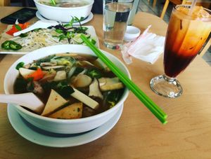 pho at Happy Veggie in Redondo Beach