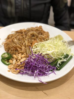 Chicken Pad Thai  at Happy Veggie in Redondo Beach